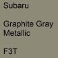 Preview: Subaru, Graphite Gray Metallic, F3T.